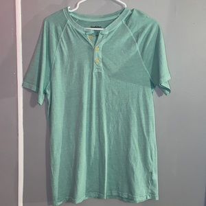 Men’s mint colored shirt worn once. Size medium